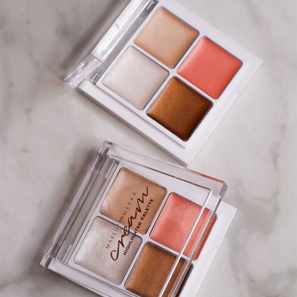 Cream Highlighter Palette fra Makeup Mekka – bilde 5