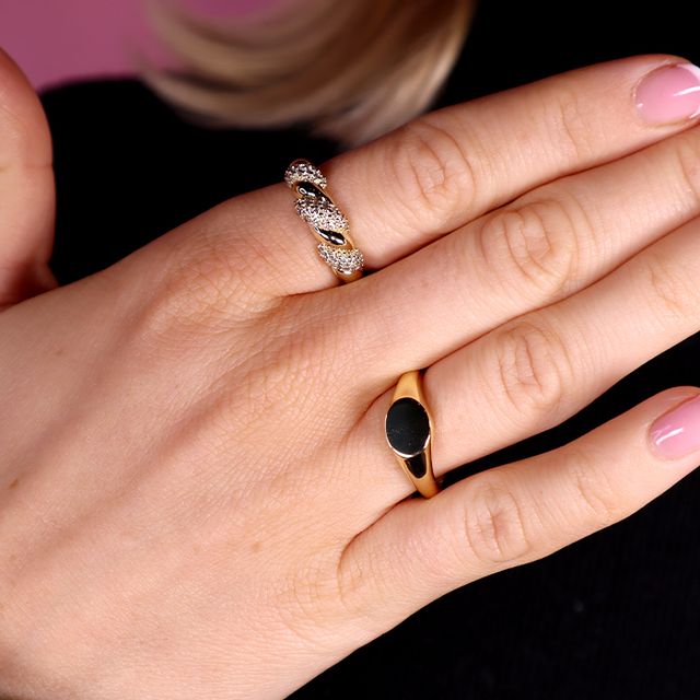 Blank Oval Ring fra Makeup Mekka – bilde 3