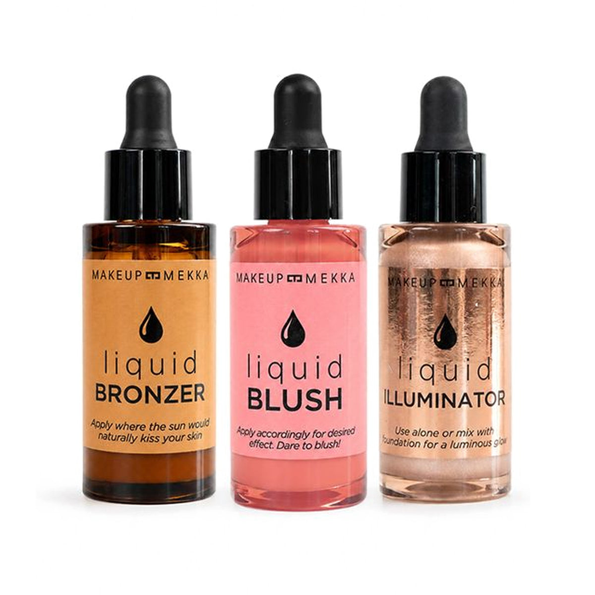 Liquid Bronzer, Blush & Illuminator
