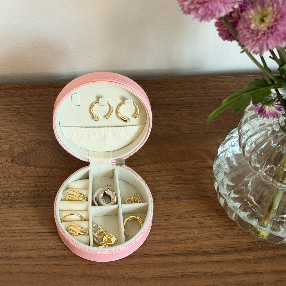 Round Jewelry Box