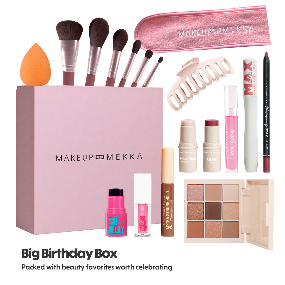 Big Birthday Box fra Makeup Mekka – bilde 2